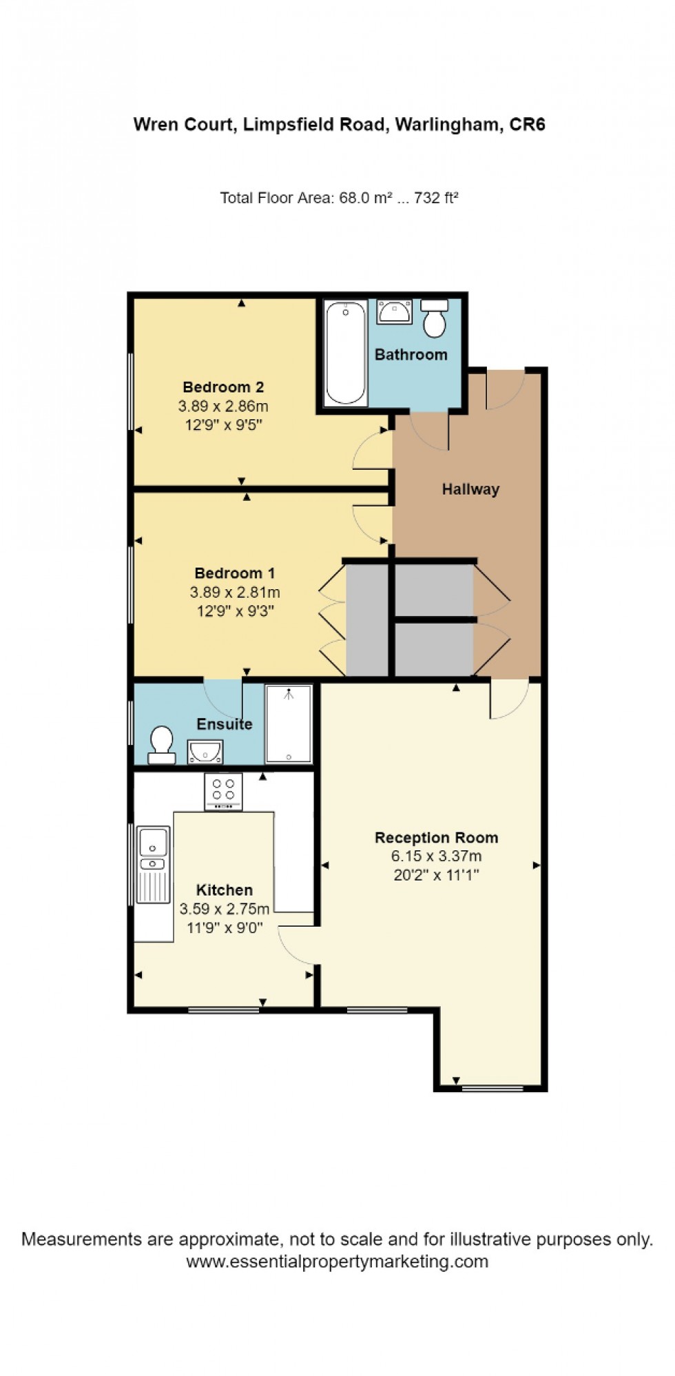 Floorplan for Limpsfield Road, Warlingham