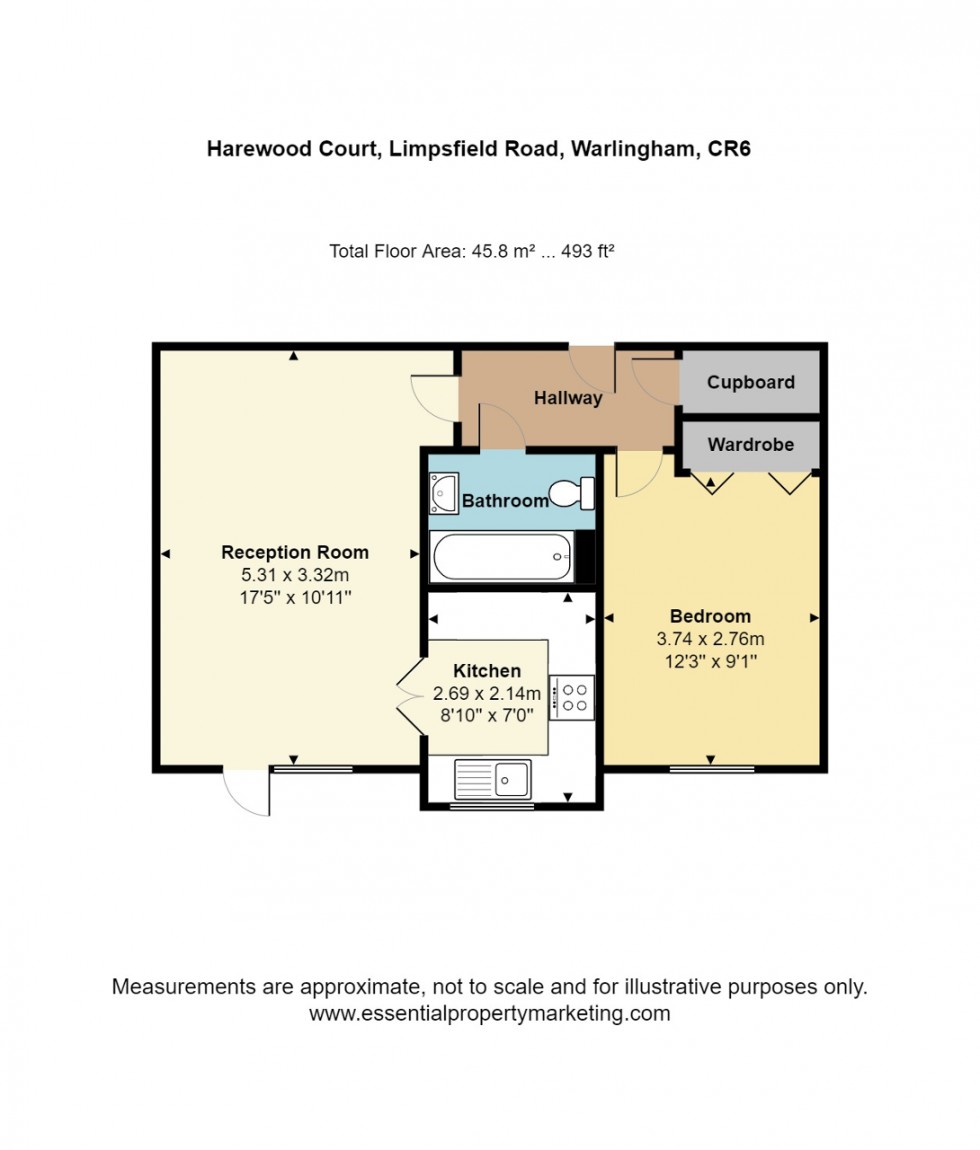 Floorplan for Limpsfield Road, Warlingham