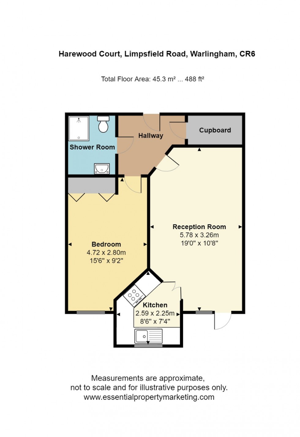 Floorplan for Limpsfield Road, Warlingham