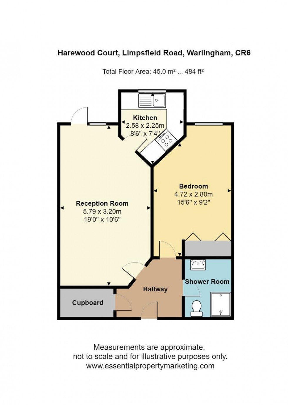 Floorplan for Limpsfield Road, 545 Limpsfield Road, Warlingham