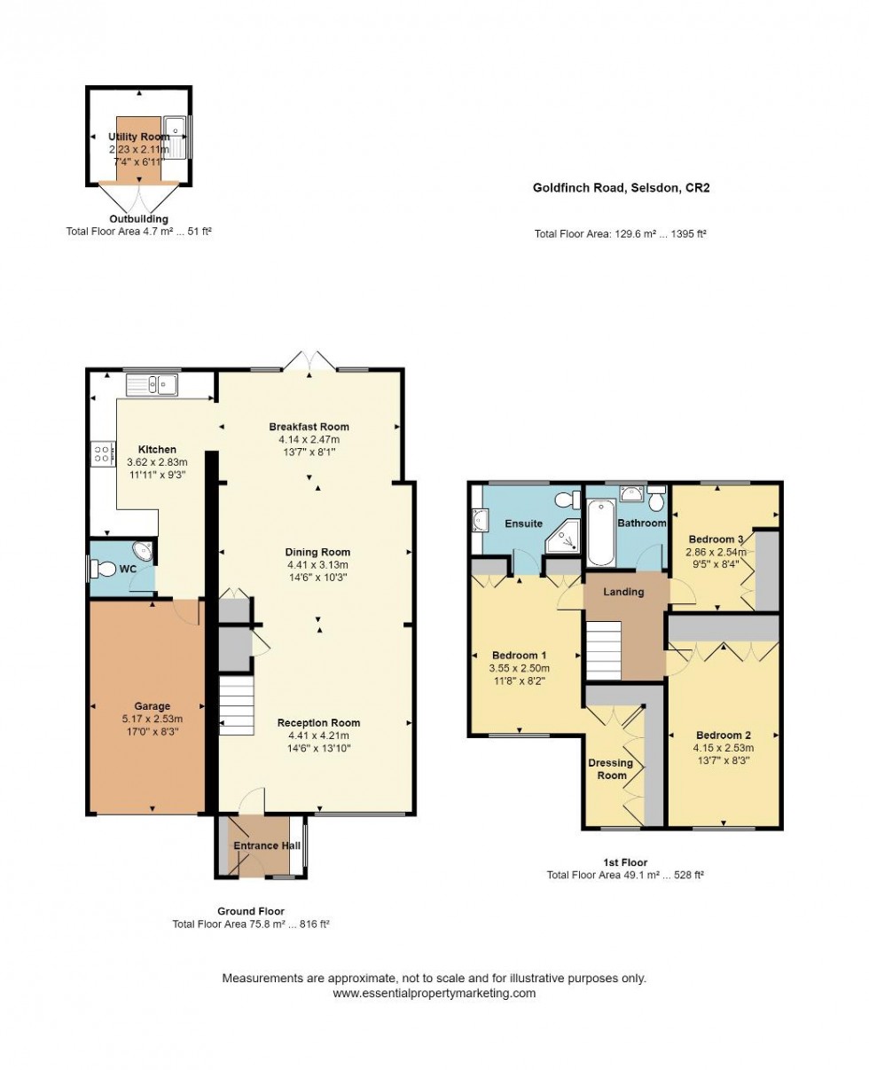 Floorplan for Selsdon, South Croydon