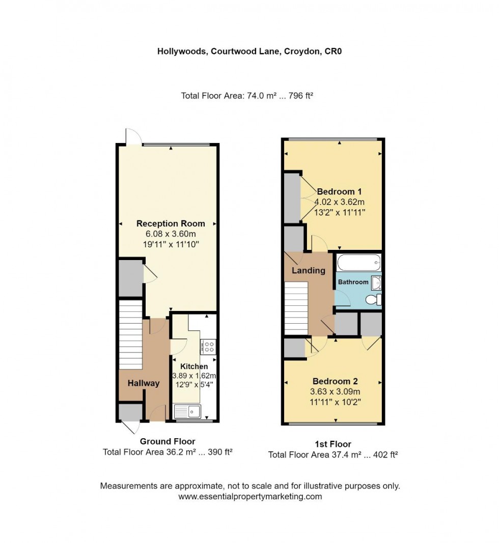 Floorplan for Forestdale, Selsdon