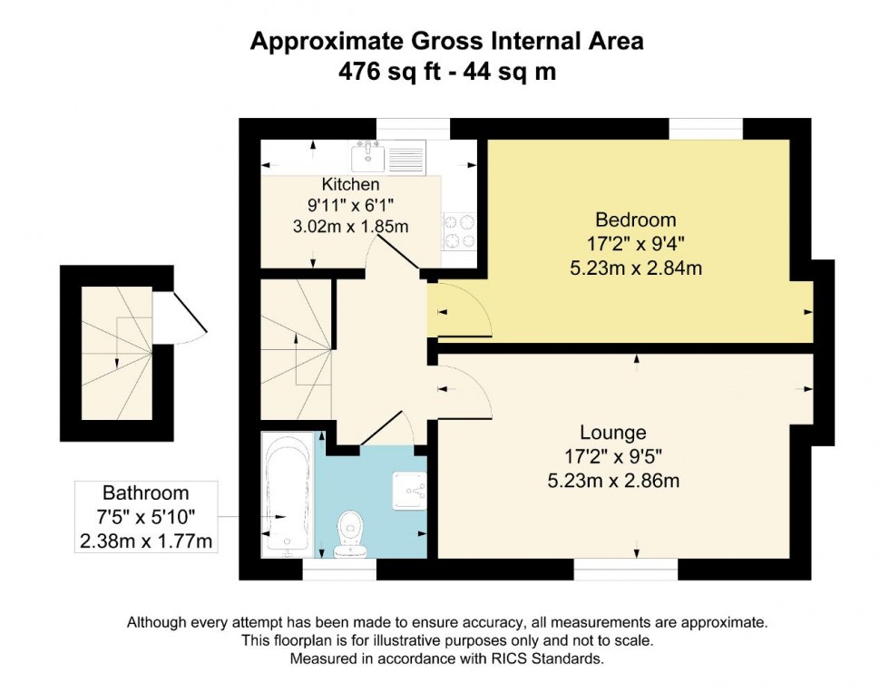 Floorplan for Brambledown Road, South Croydon