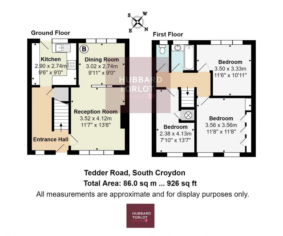 Floorplan for Selsdon, South Croydon