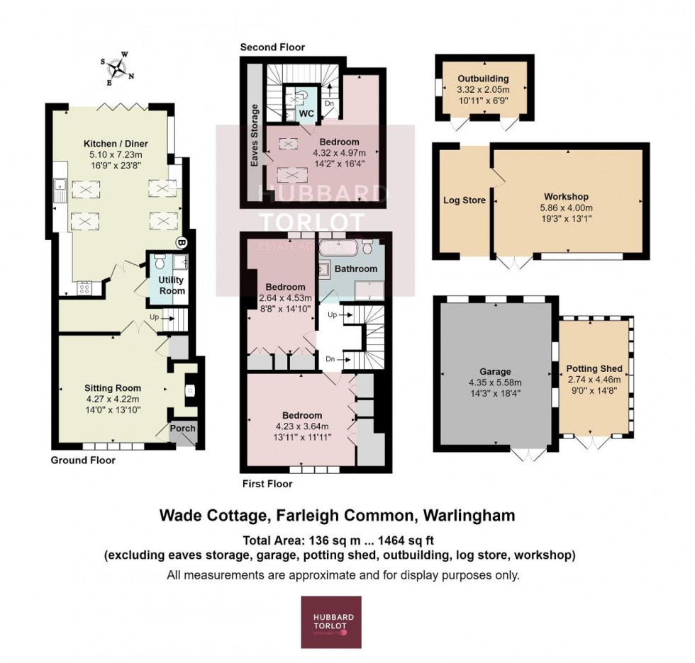 Floorplan for Farleigh Common, Warlingham