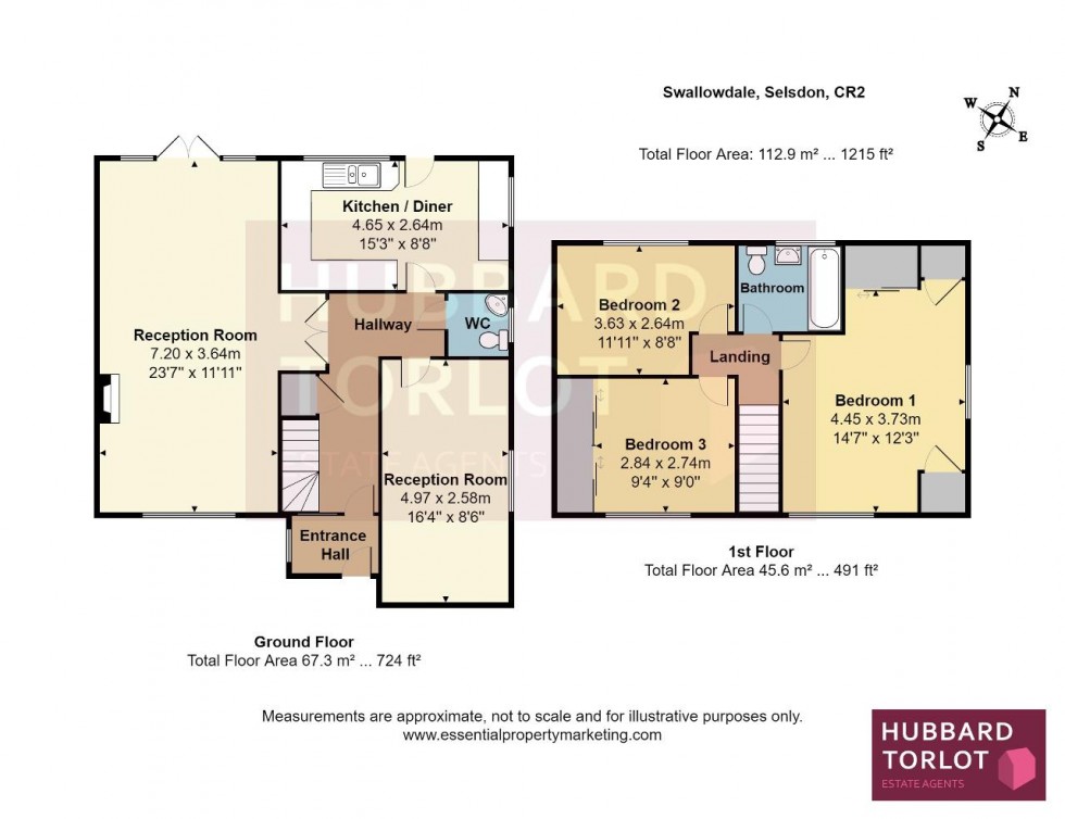 Floorplan for Swallowdale, Selsdon