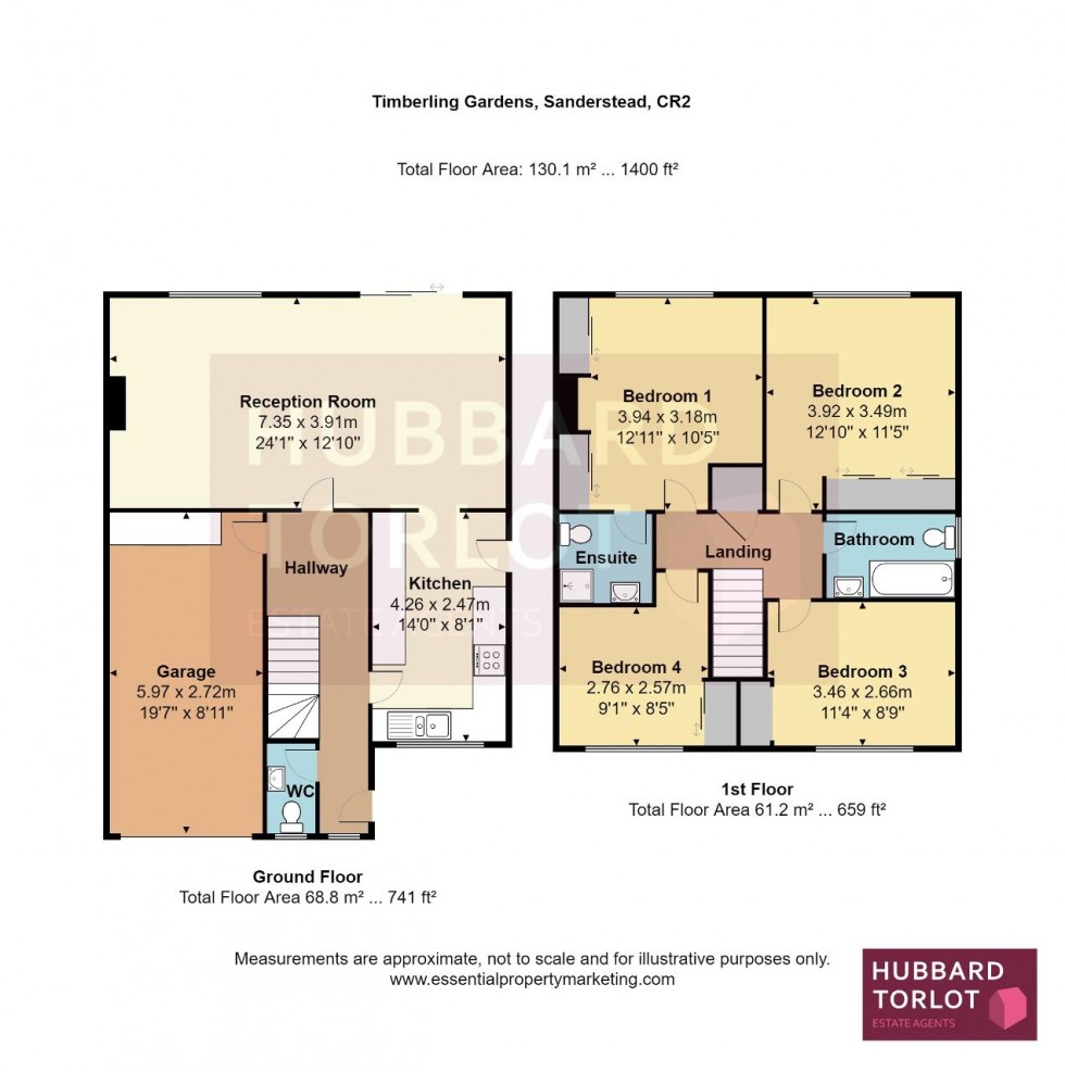 Floorplan for Timberling Gardens, Sanderstead