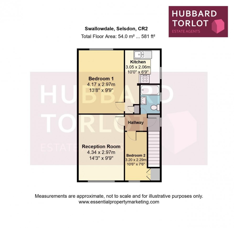 Floorplan for Selsdon, South Croydon