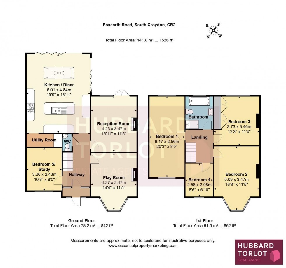 Floorplan for Selsdon, South Croydon