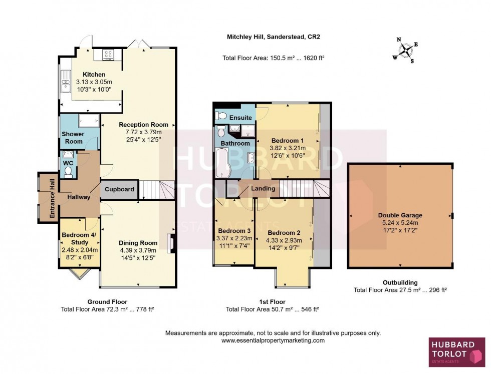Floorplan for Mitchley Hill, Sanderstead