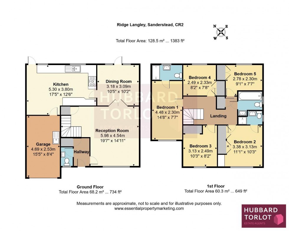 Floorplan for Ridge Langley, Sanderstead