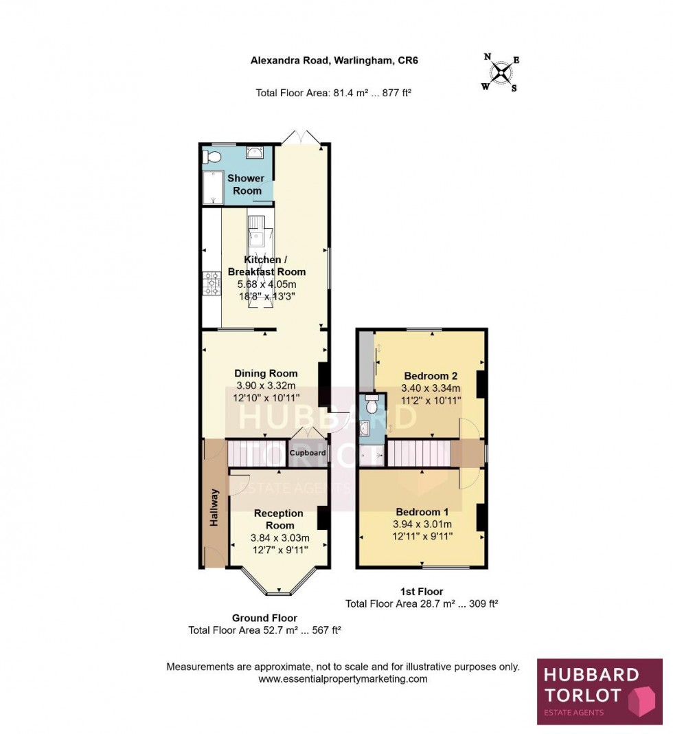 Floorplan for Alexandra Road, Warlingham