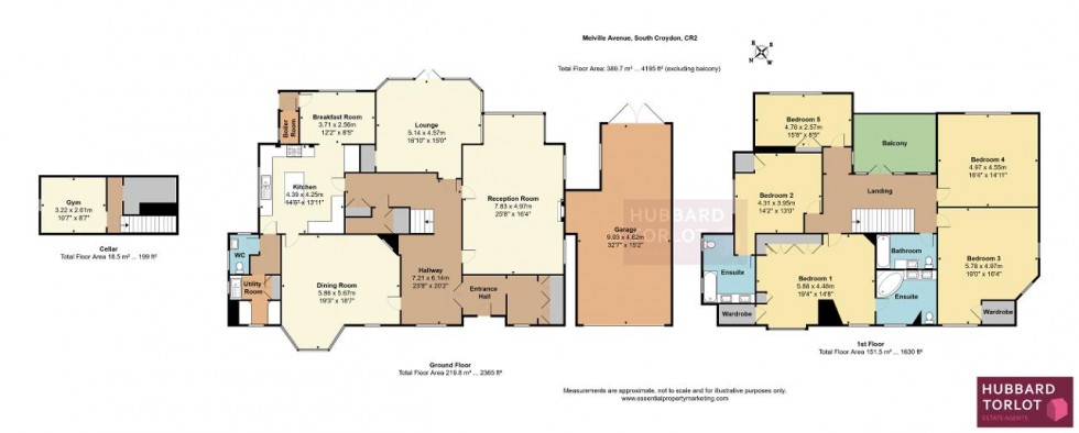 Floorplan for Melville Avenue, South Croydon