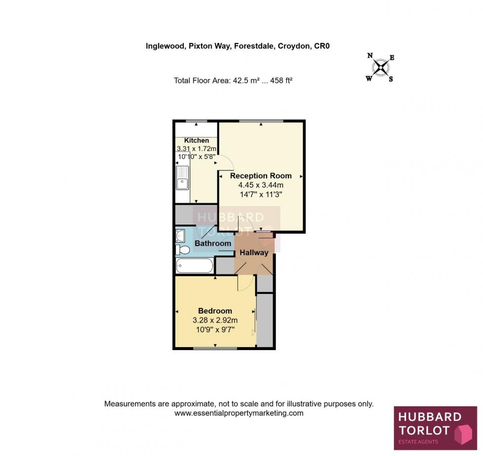 Floorplan for Inglewood, South Croydon