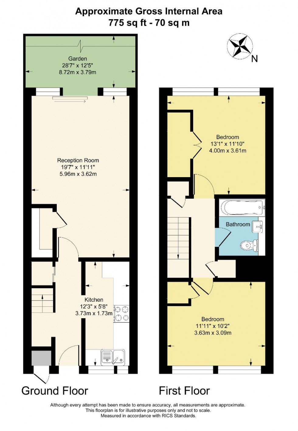 Floorplan for Court Wood Lane, Croydon