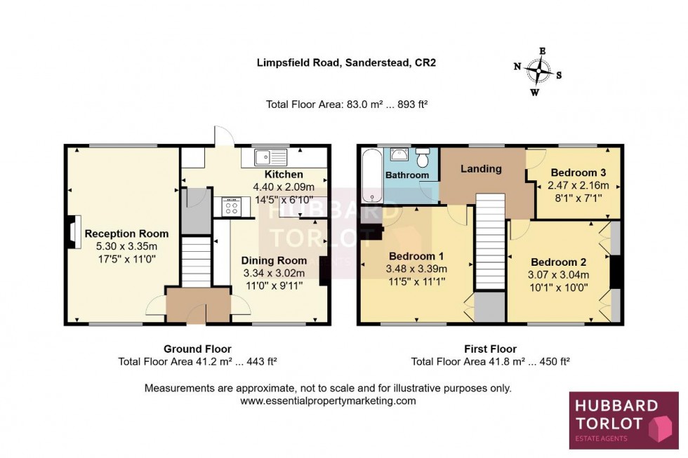 Floorplan for Limpsfield Road, South Croydon