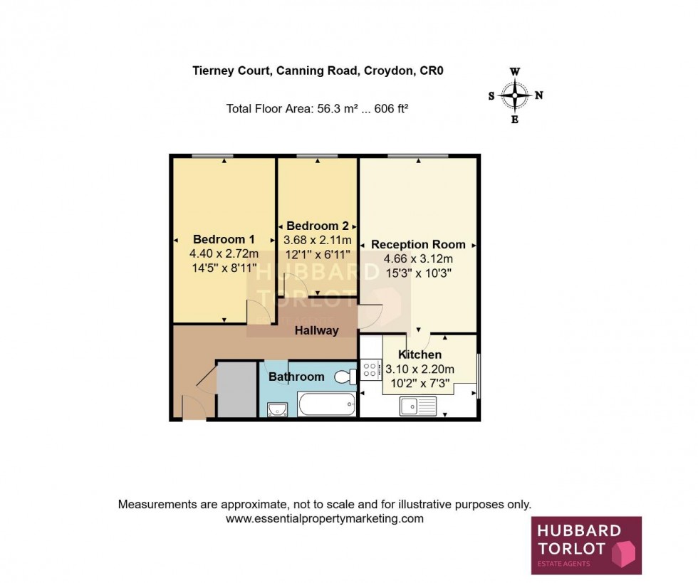 Floorplan for Canning Road, Croydon