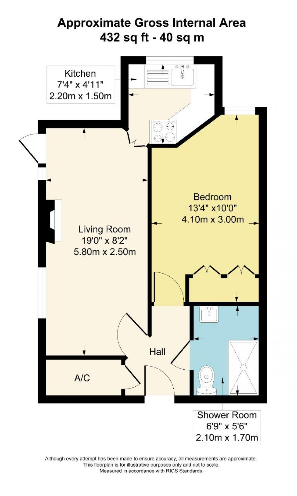 Floorplan for Limpsfield Road, Warlingham