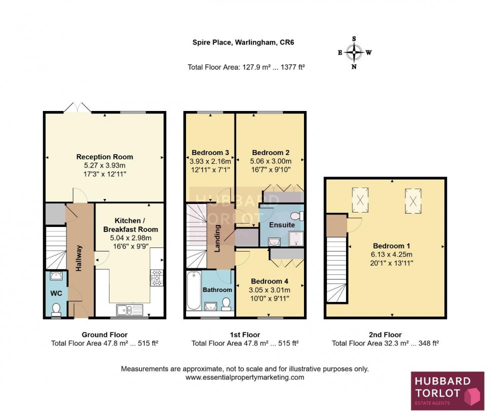 Floorplan for Spire Place, Warlingham