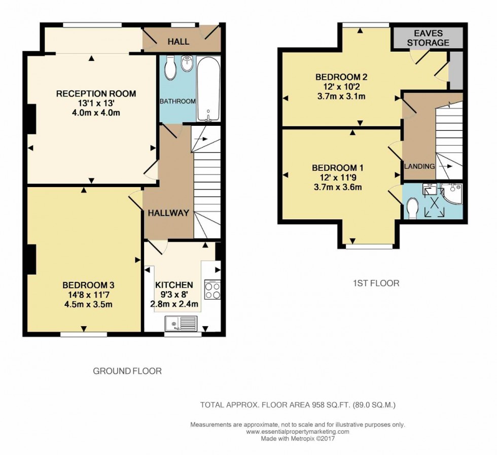 Floorplan for Limpsfield Road, Sanderstead
