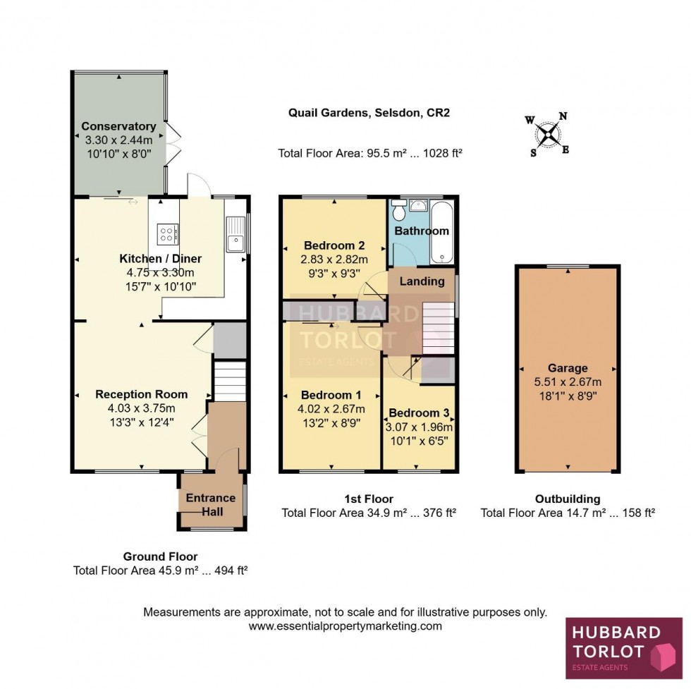 Floorplan for Selsdon, South Croydon