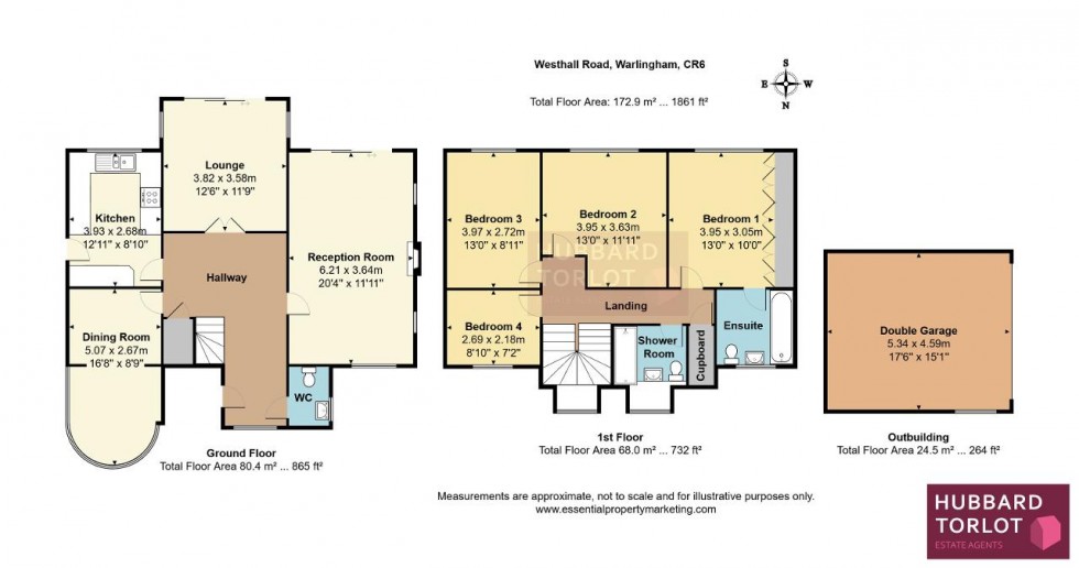 Floorplan for Westhall Road, Warlingham