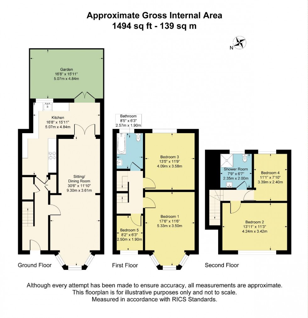 Floorplan for Dalmeny Avenue, Norbury