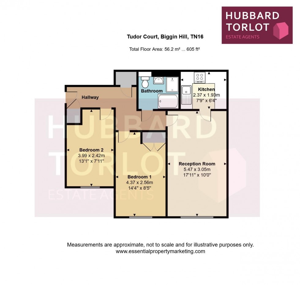 Floorplan for Main Road, Biggin Hill