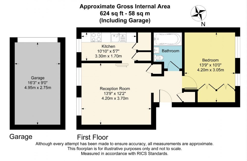 Floorplan for Pixton Way, Croydon