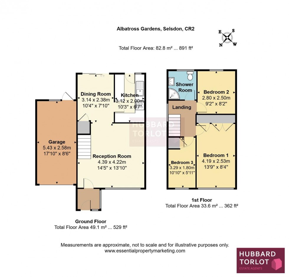 Floorplan for Albatross Gardens, Selsdon