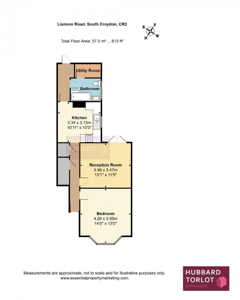 Floorplan for Lismore Road, South Croydon
