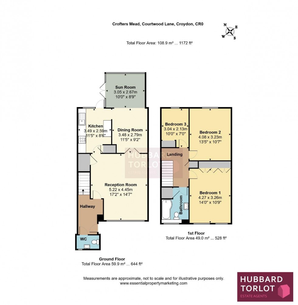 Floorplan for Forestdale, Croydon