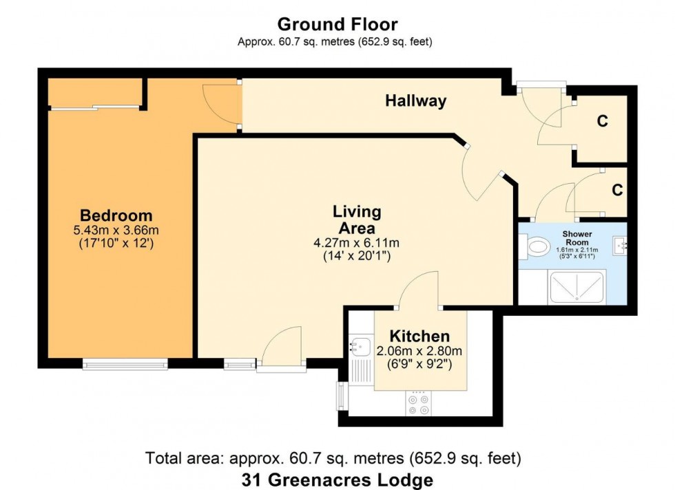 Floorplan for Limpsfield Road, Warlingham