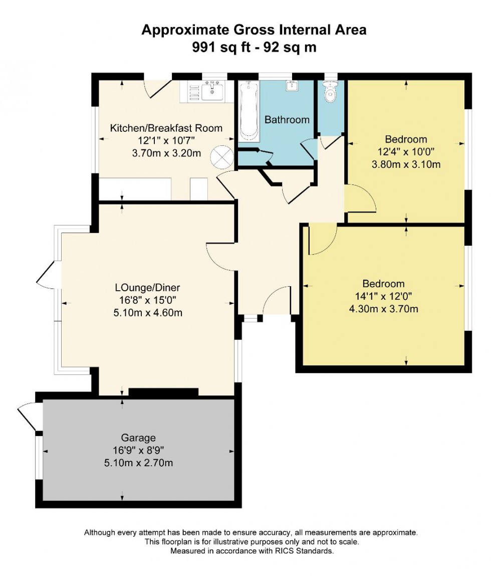 Floorplan for Croham Mount, South Croydon