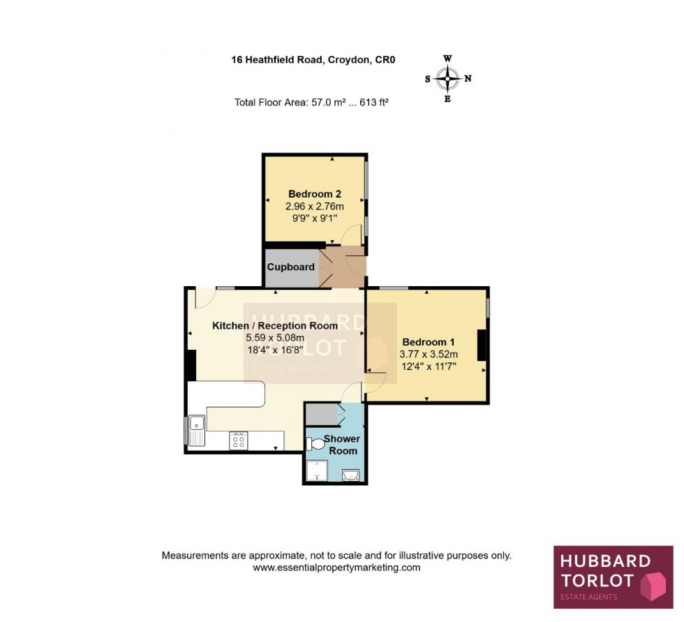 Floorplan for Heathfield Road, South Croydon