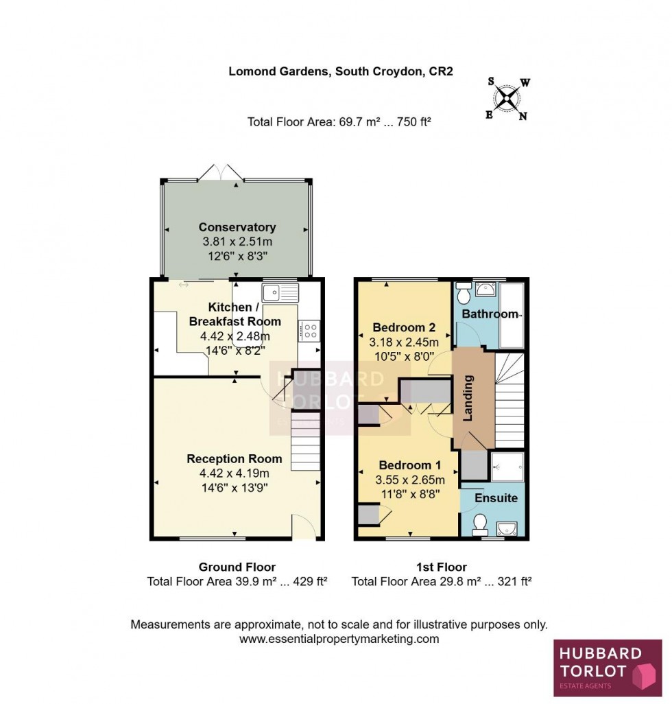 Floorplan for Lomond Gardens, Selsdon