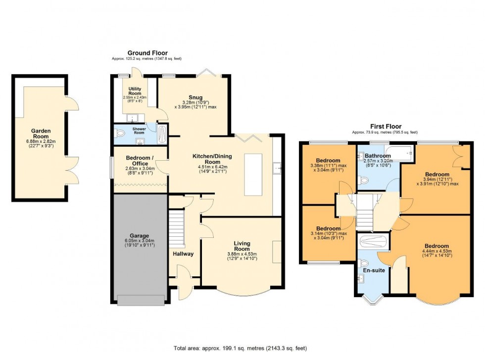 Floorplan for Sanderstead, South Croydon