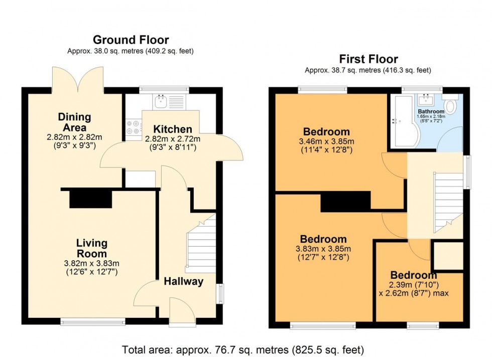Floorplan for New Addington, Croydon