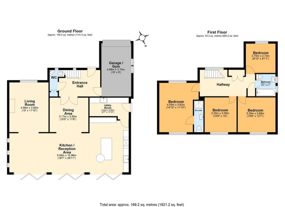 Floorplan for Ewhurst Avenue, Sanderstead