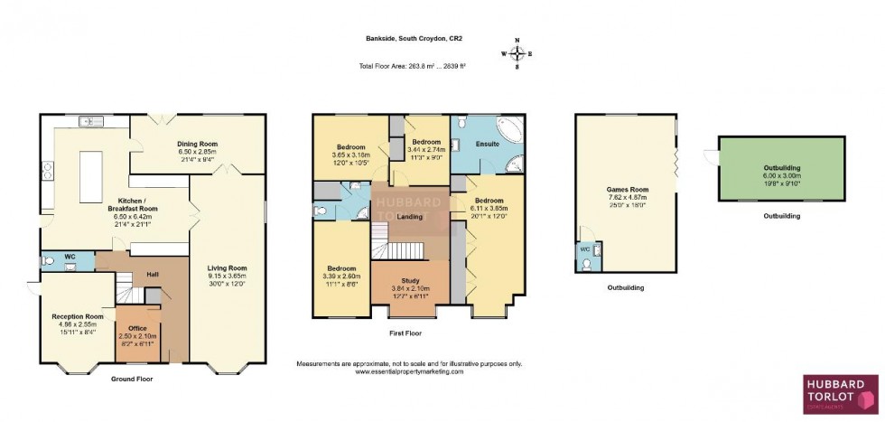 Floorplan for Bankside, South Croydon
