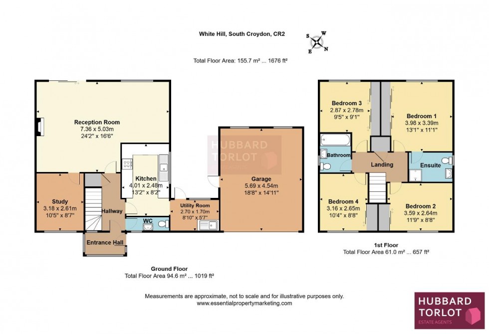 Floorplan for White Hill, South Croydon