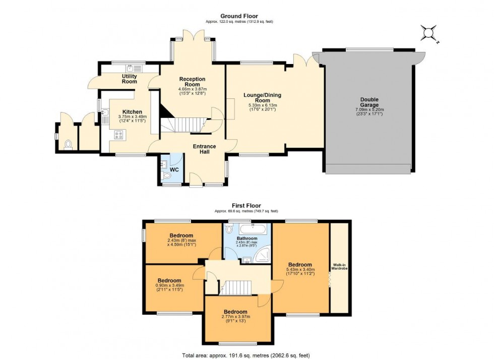 Floorplan for Croham Valley Road, South Croydon