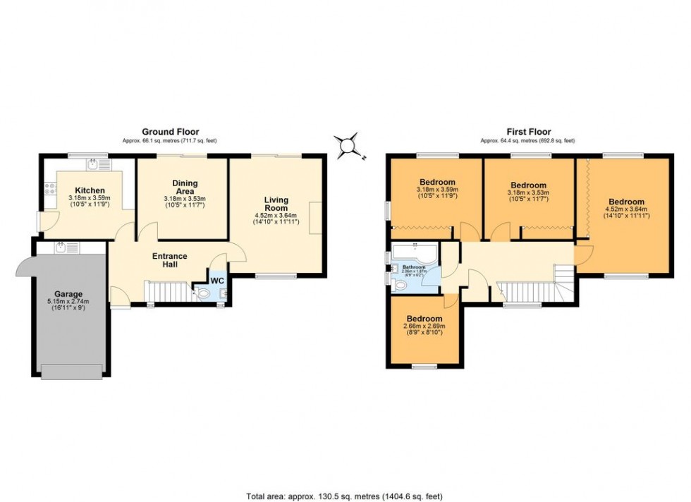 Floorplan for Ewhurst Avenue, Sanderstead