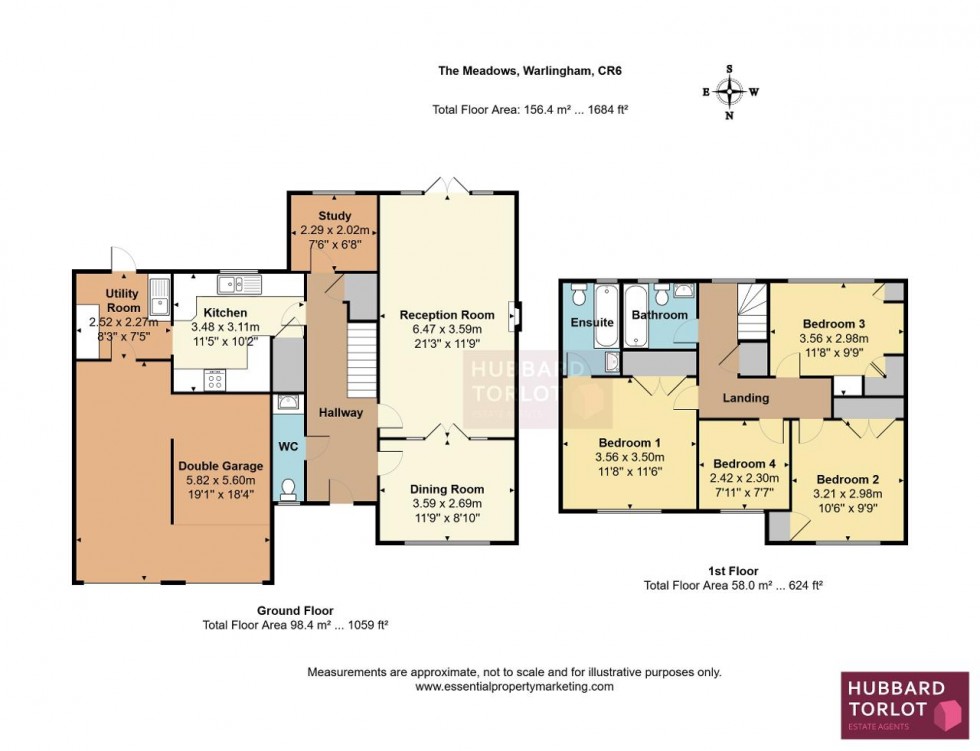 Floorplan for The Meadows, Warlingham