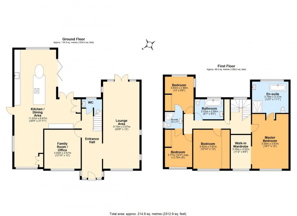 Floorplan for Sanderstead, South Croydon