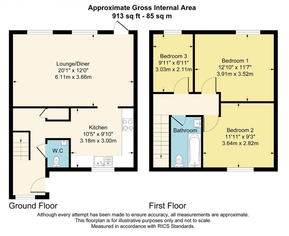Floorplan for Underwood, New Addington